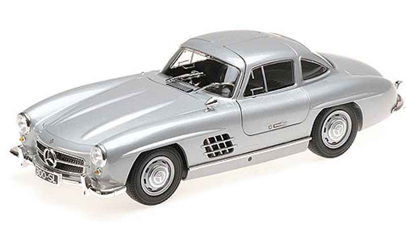 Mercedes Benz W198 300 SL 1955 silber 1:18 Mercedes Benz W198 300 SL 1955 silber 1:18